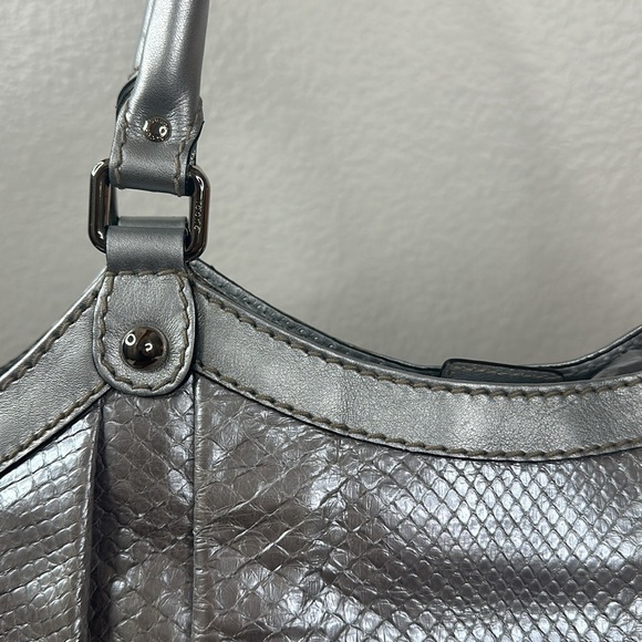 GUCCI python RARE sukey shoulder bag - Picture 9 of 13